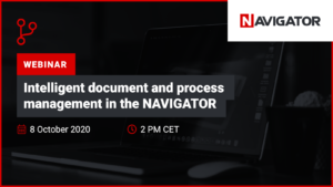 Intelligent document and process management in the NAVIGATOR | Events Archman