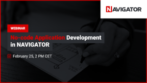 No-Code Application Development in NAVIGATOR | Archman Events