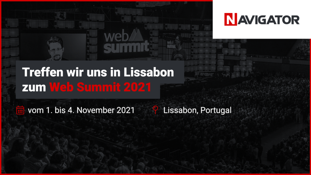 Treffen wir uns in Lissabon zum Web Summit 2021
